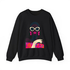 Minimalist Afro Chic Crewneck Sweatshirt