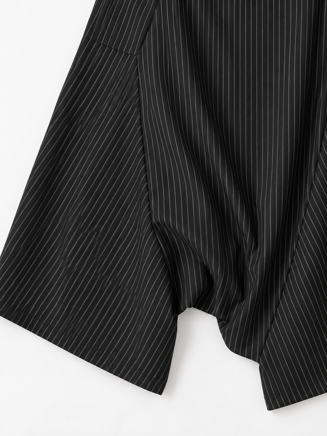 Pinstripe Drop-Crotch Culottes · detail-2