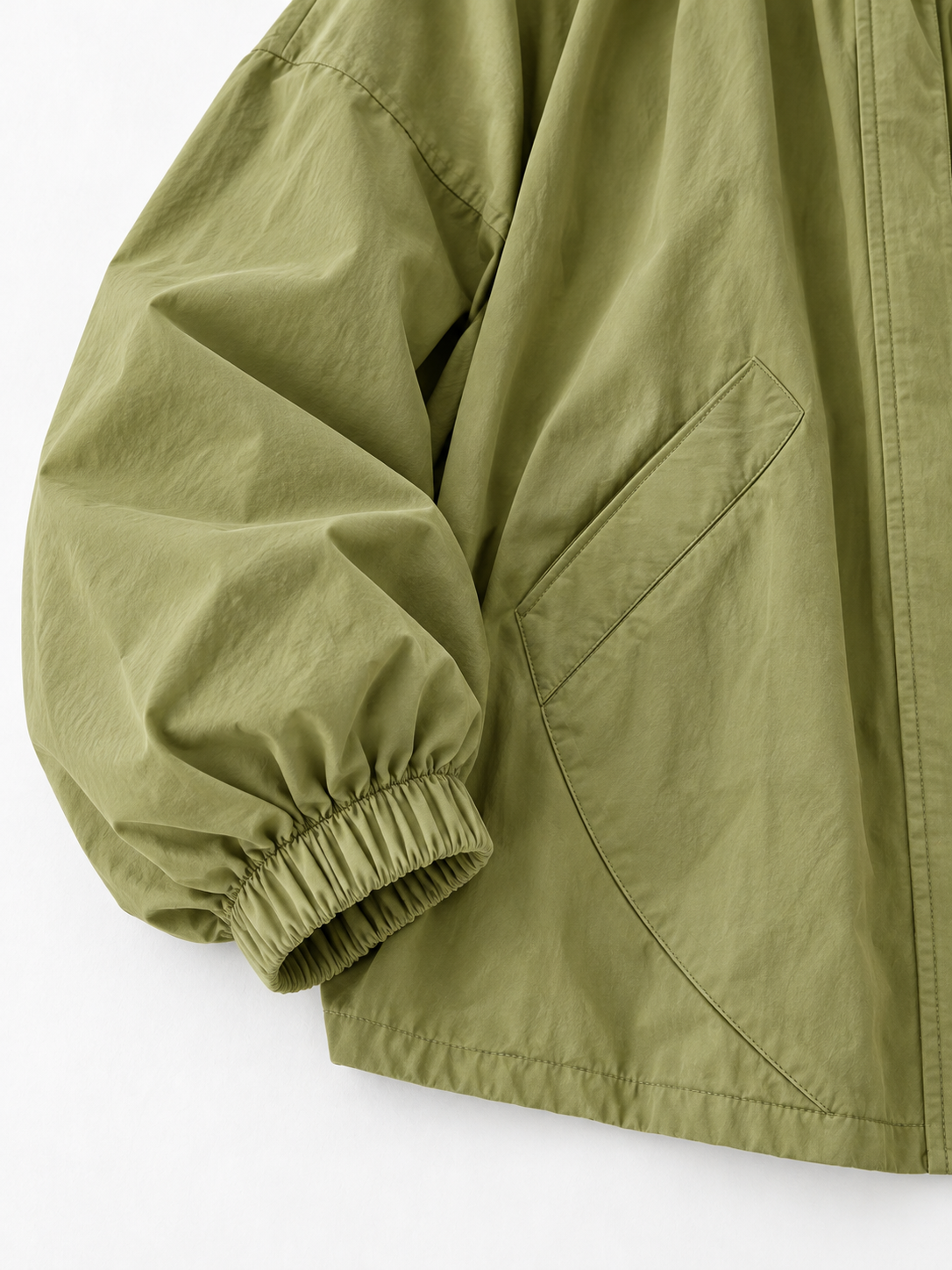 Drawstring Volume Jacket · detail-2