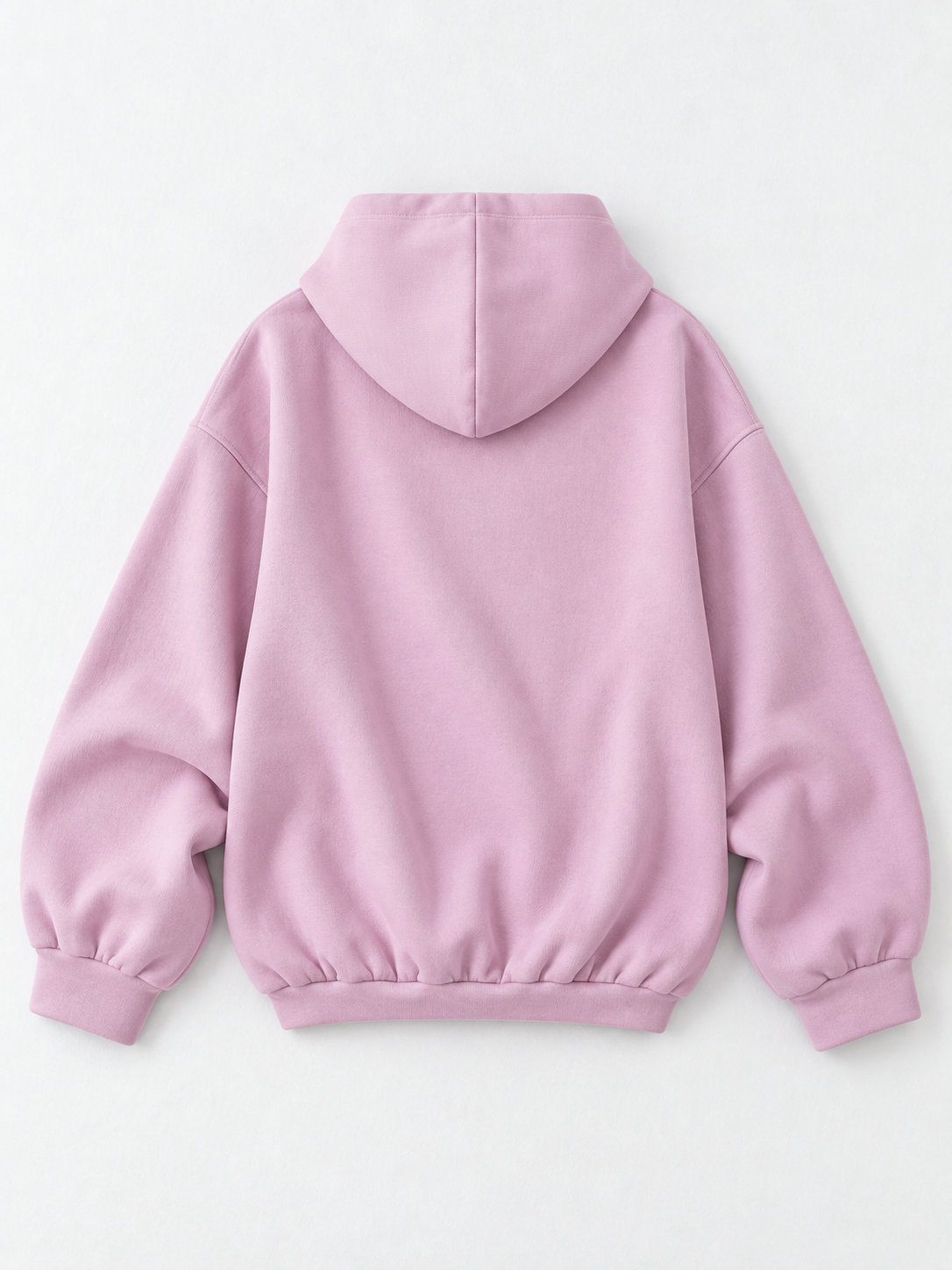 Half-Zip Volume Hoodie · flat-back