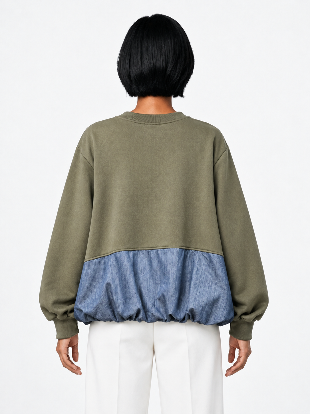 army Green · model-back