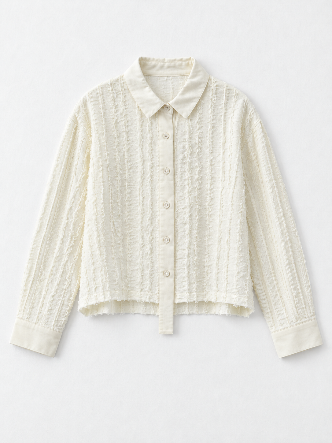 beige · flat-front