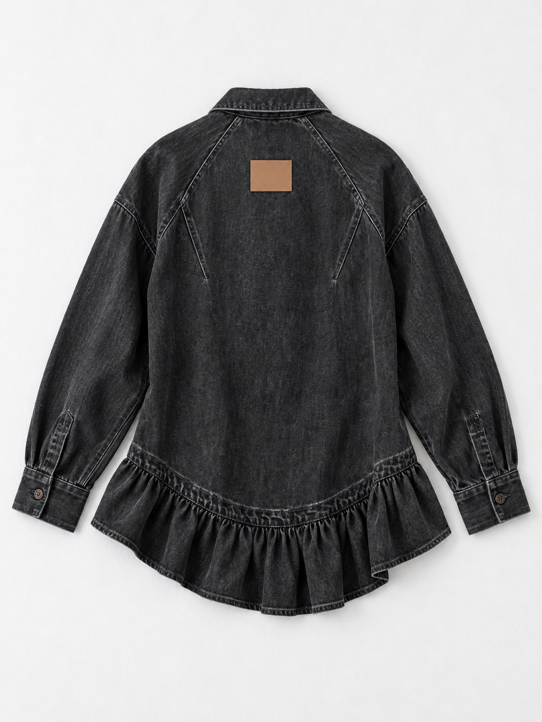 black · flat-back