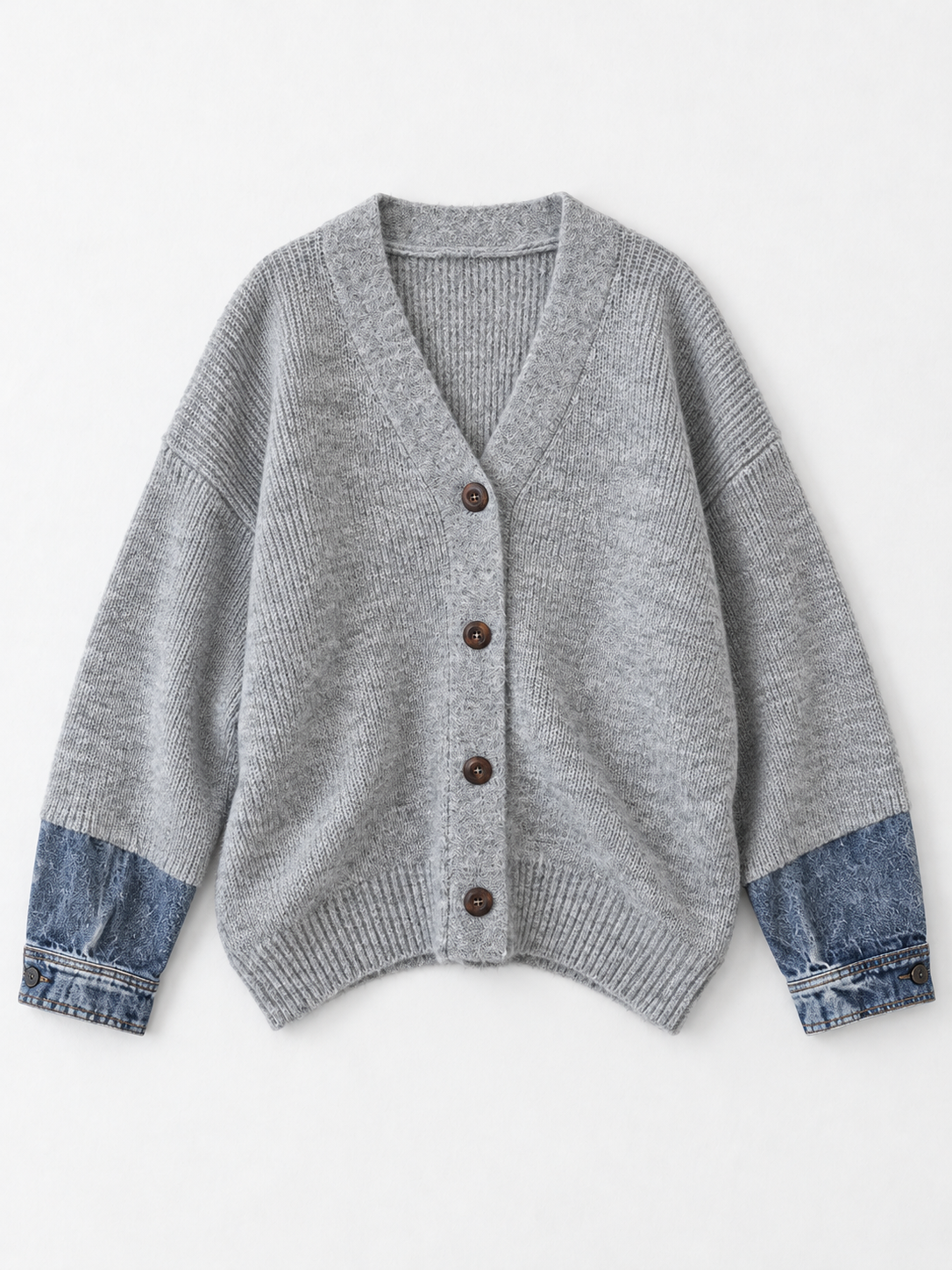 gray · flat-front