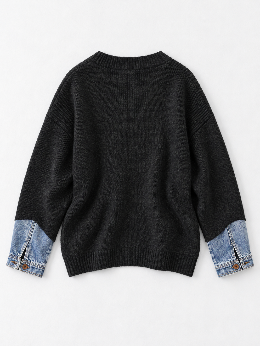 black · flat-back