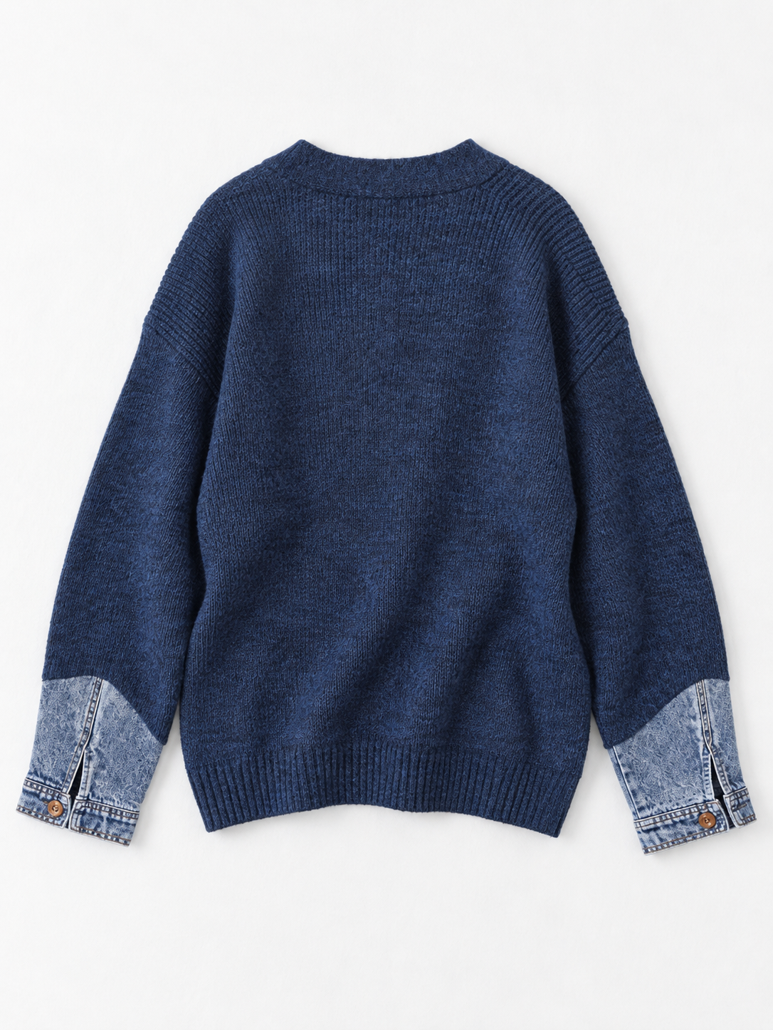 navy blue · flat-back