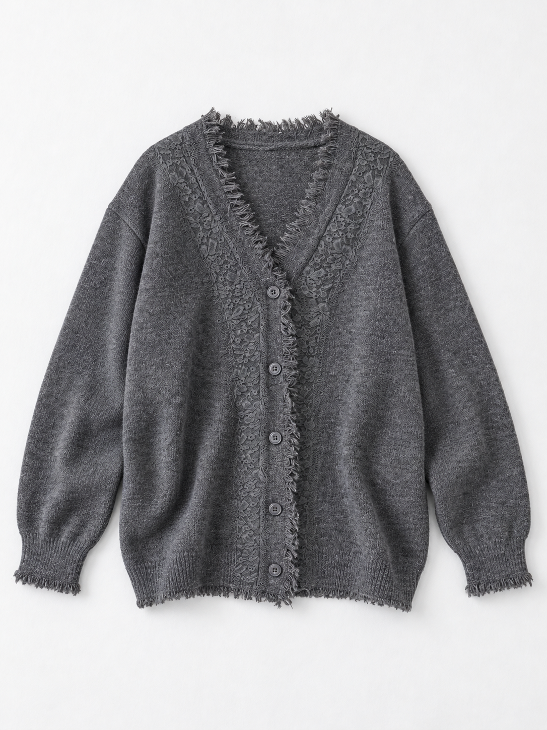 gray · flat-front