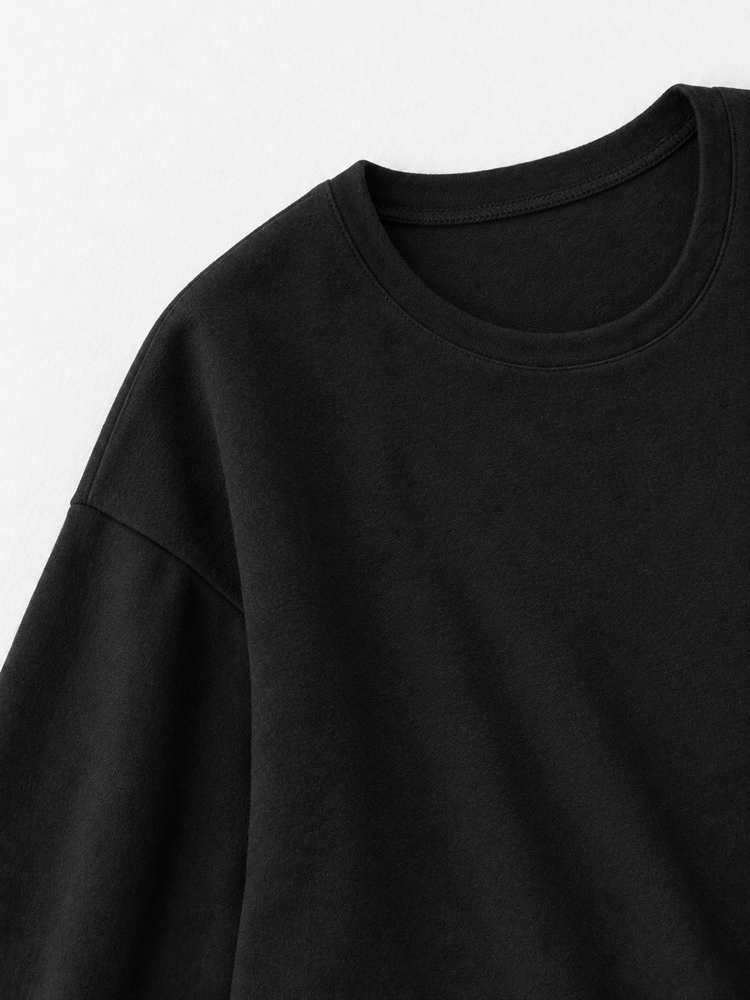 Wave-Hem Long-Sleeve Top · detail-1