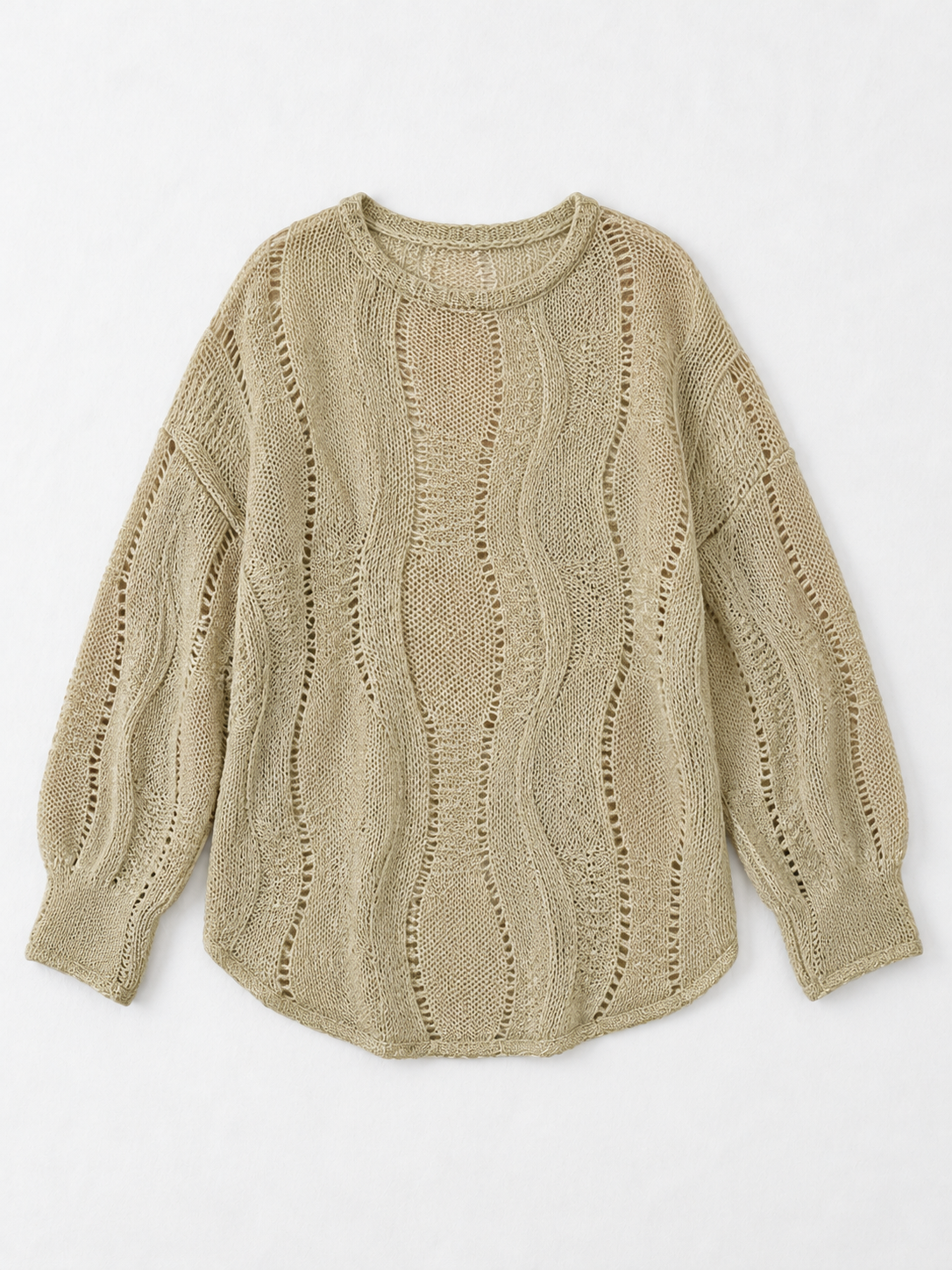 Khaki · flat-front