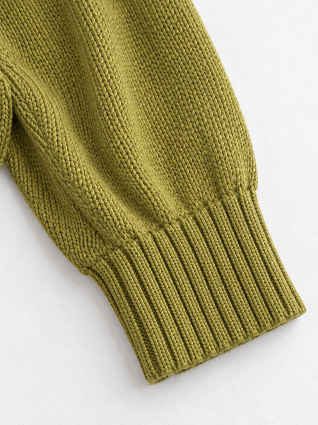 Ribbed Zip-Front Cardigan · detail-2