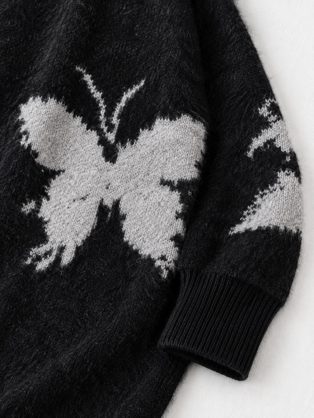 Butterfly Hooded Knit Tunic · detail-2