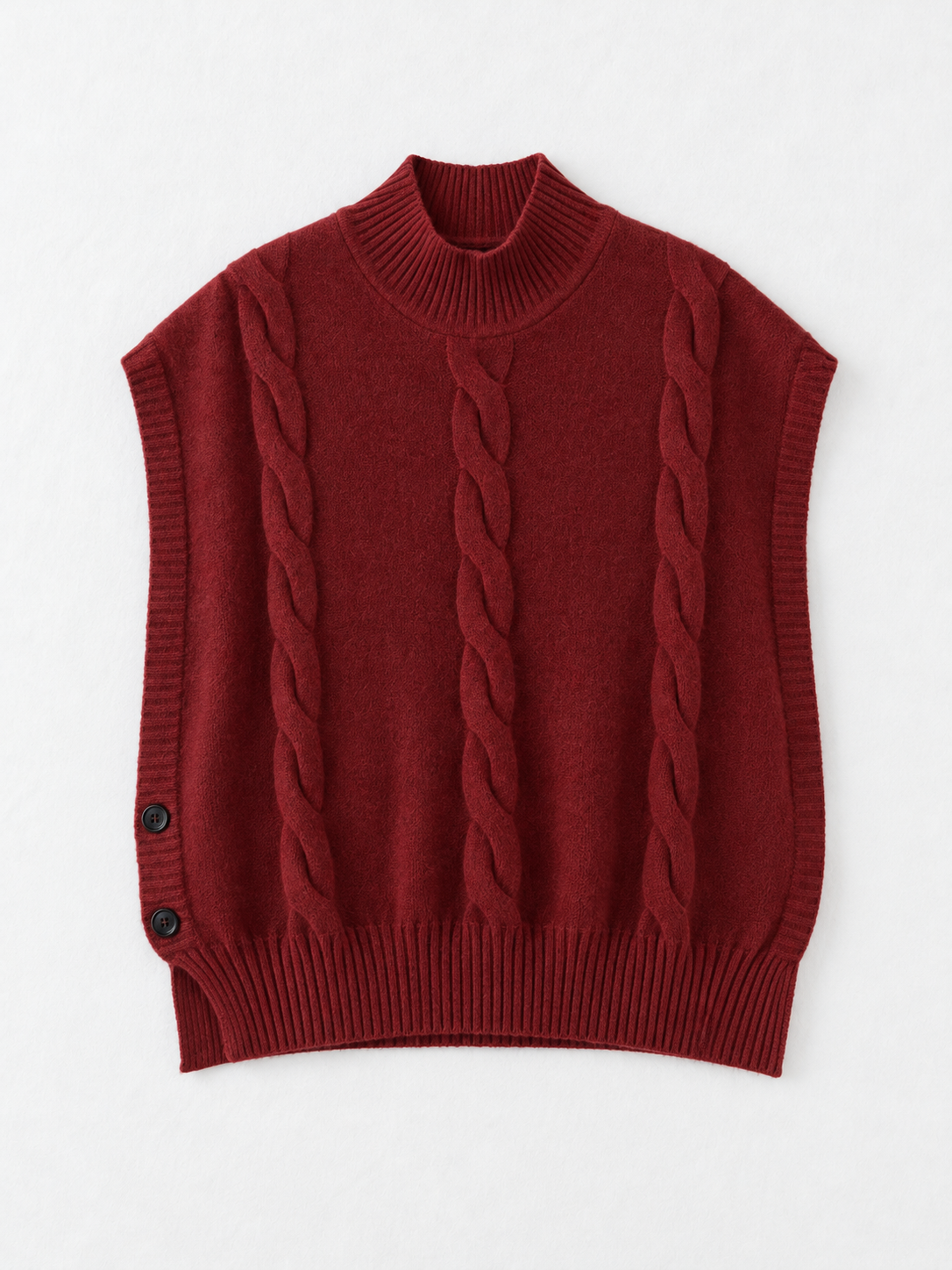 red · flat-front