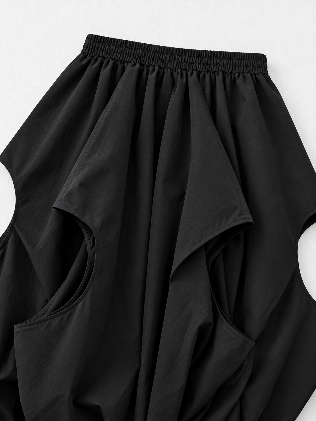 Cutout Balloon Maxi Skirt · detail-1