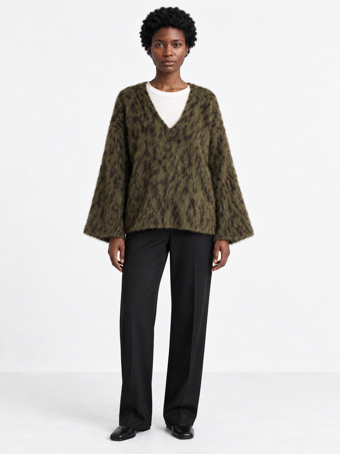 army Green · model-front