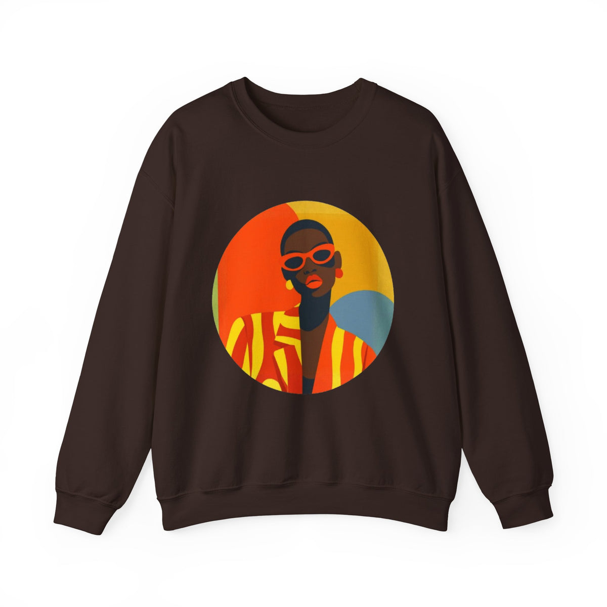 Afro Chic Crewneck Sweatshirt