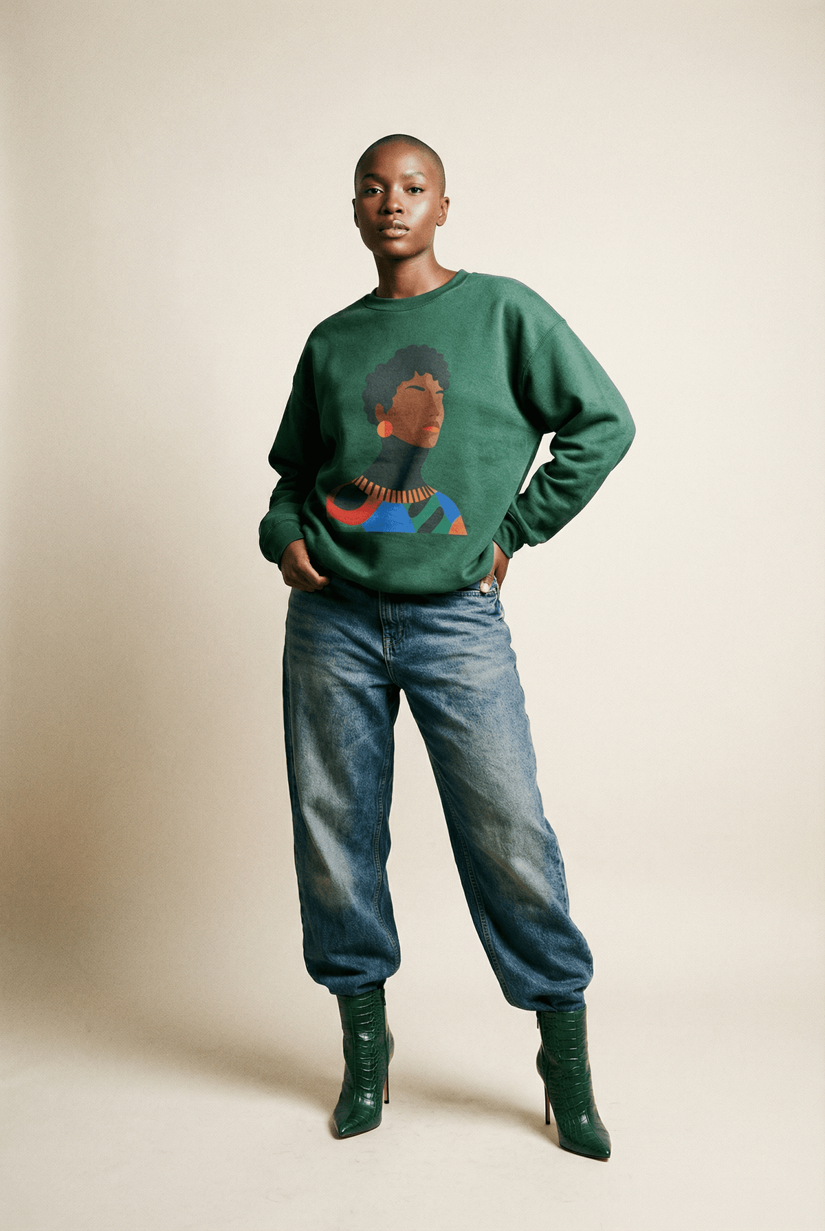 Sovereign Portrait Crewneck Sweatshirt