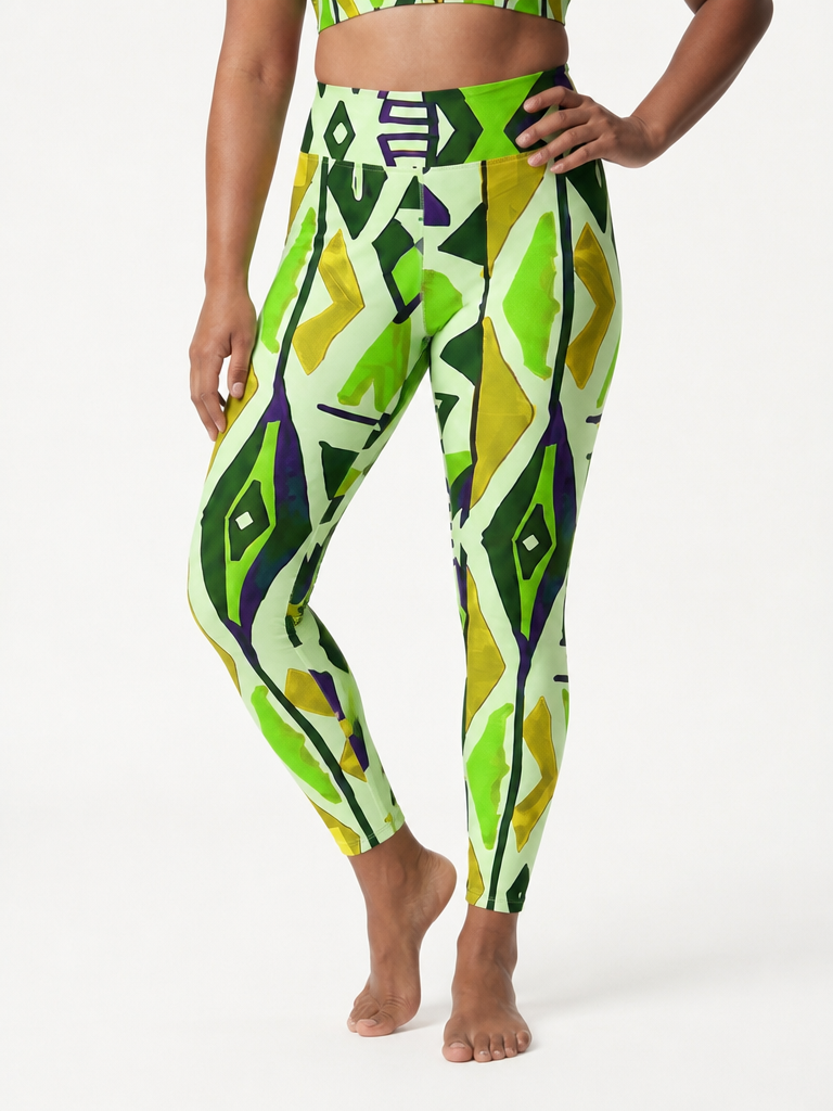Sage Geometric Legging