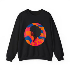 Afro Silhouette Crewneck Sweatshirt