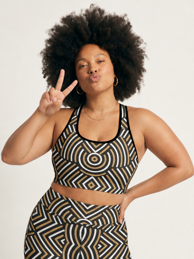 Rue Geometric Bra