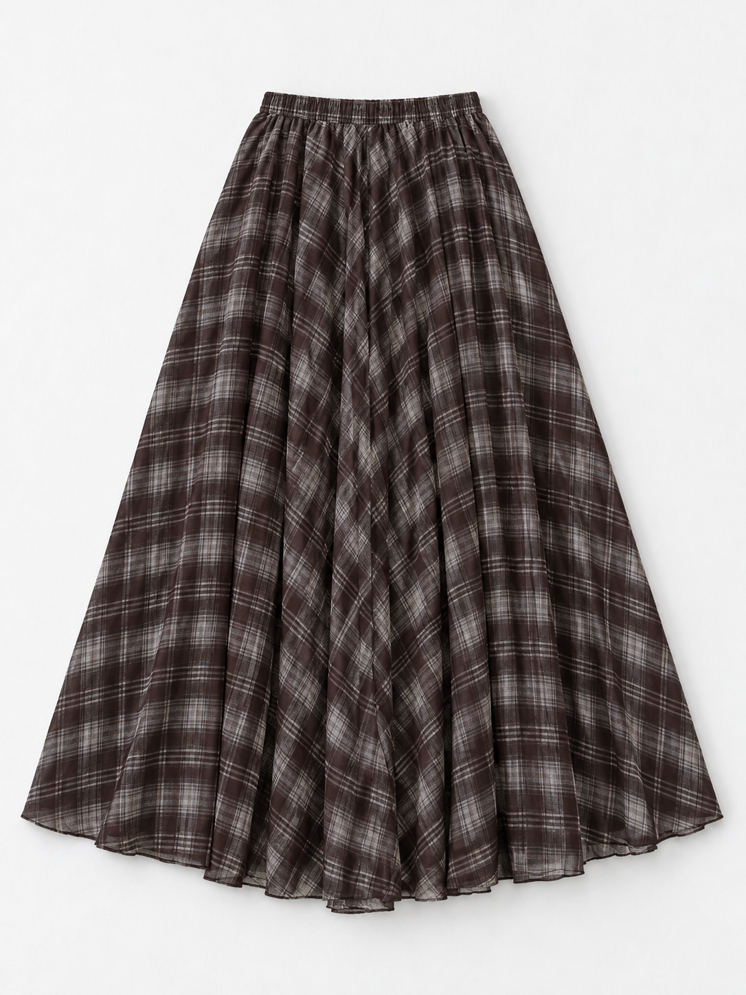 Brown · flat-front