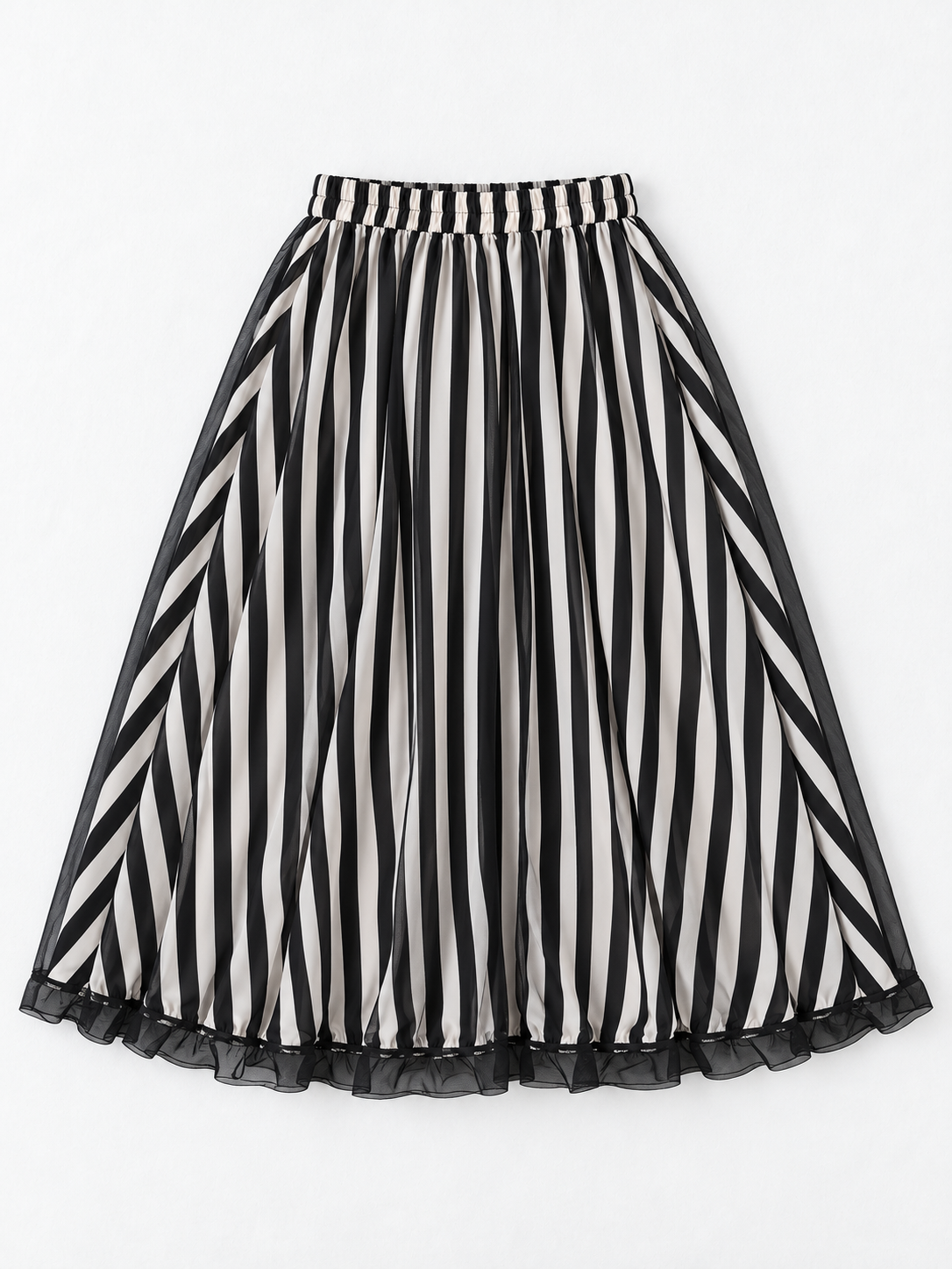 black b · flat-front