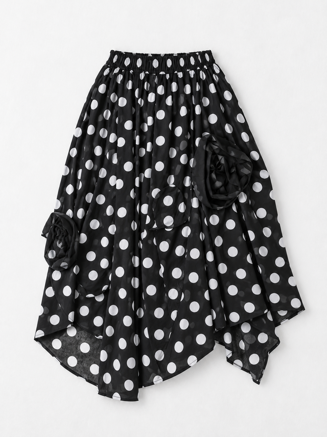 dot black · flat-front