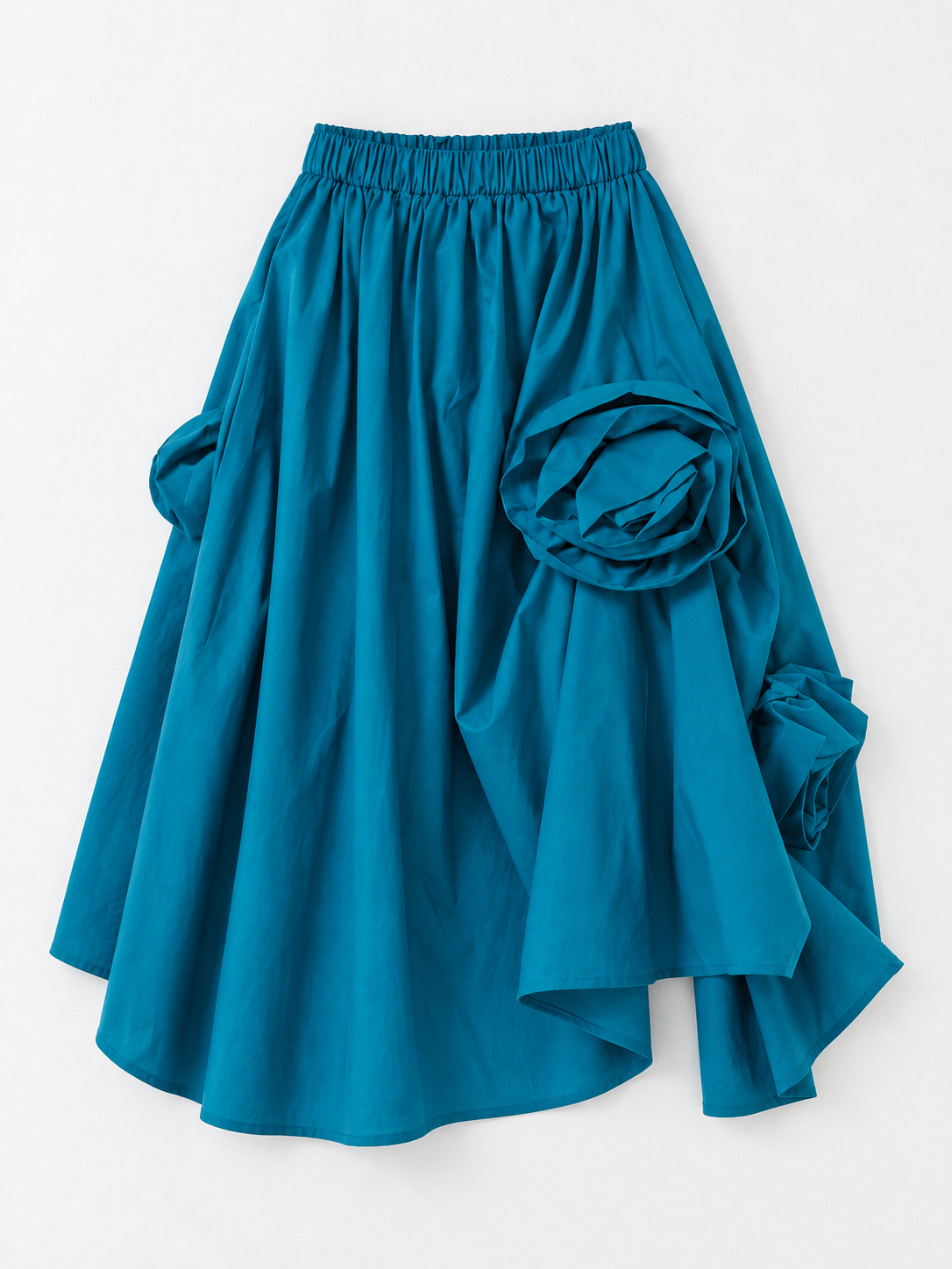 blue · flat-front