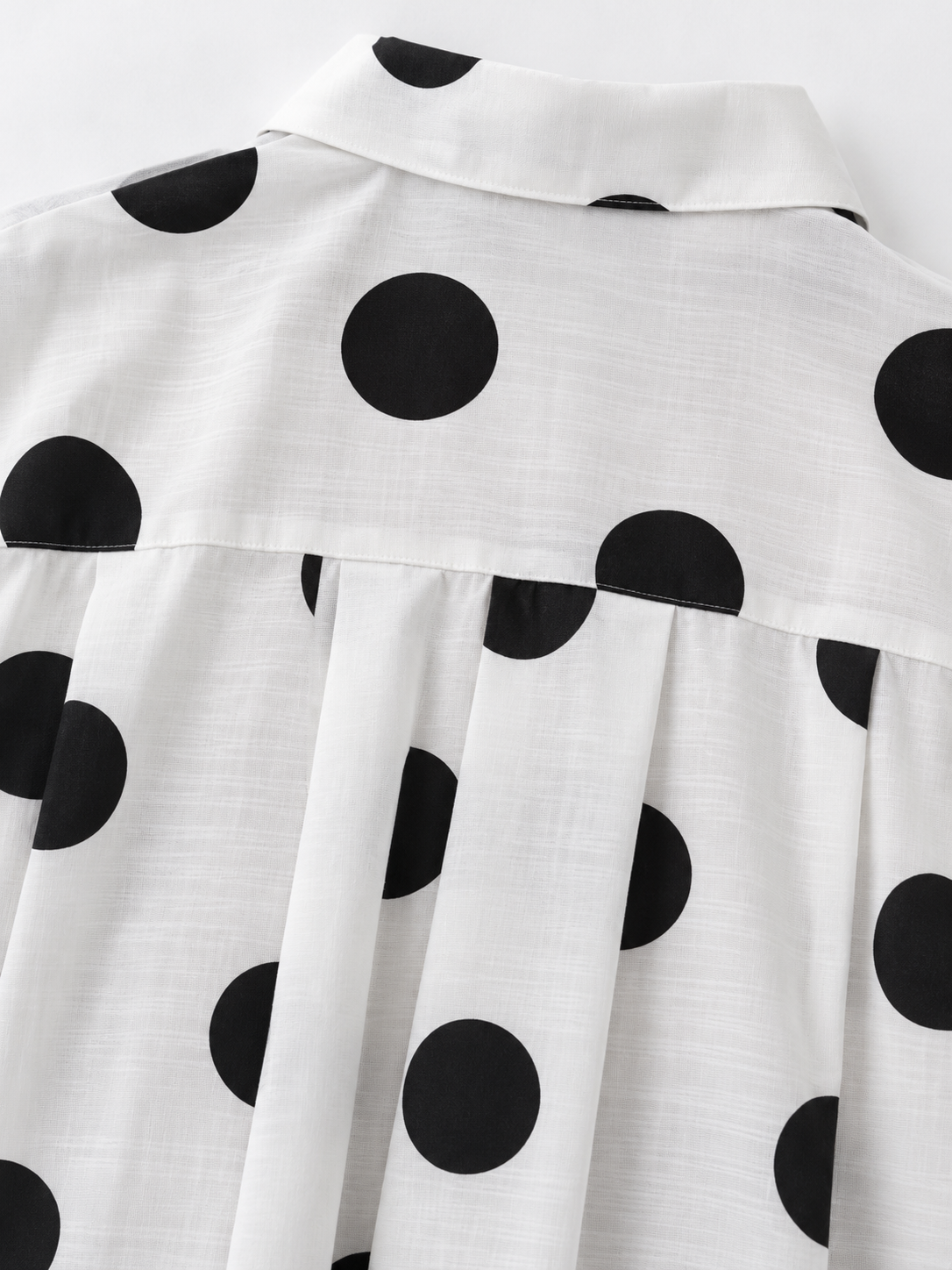 Dot-Print Boxy Shirt · detail-2