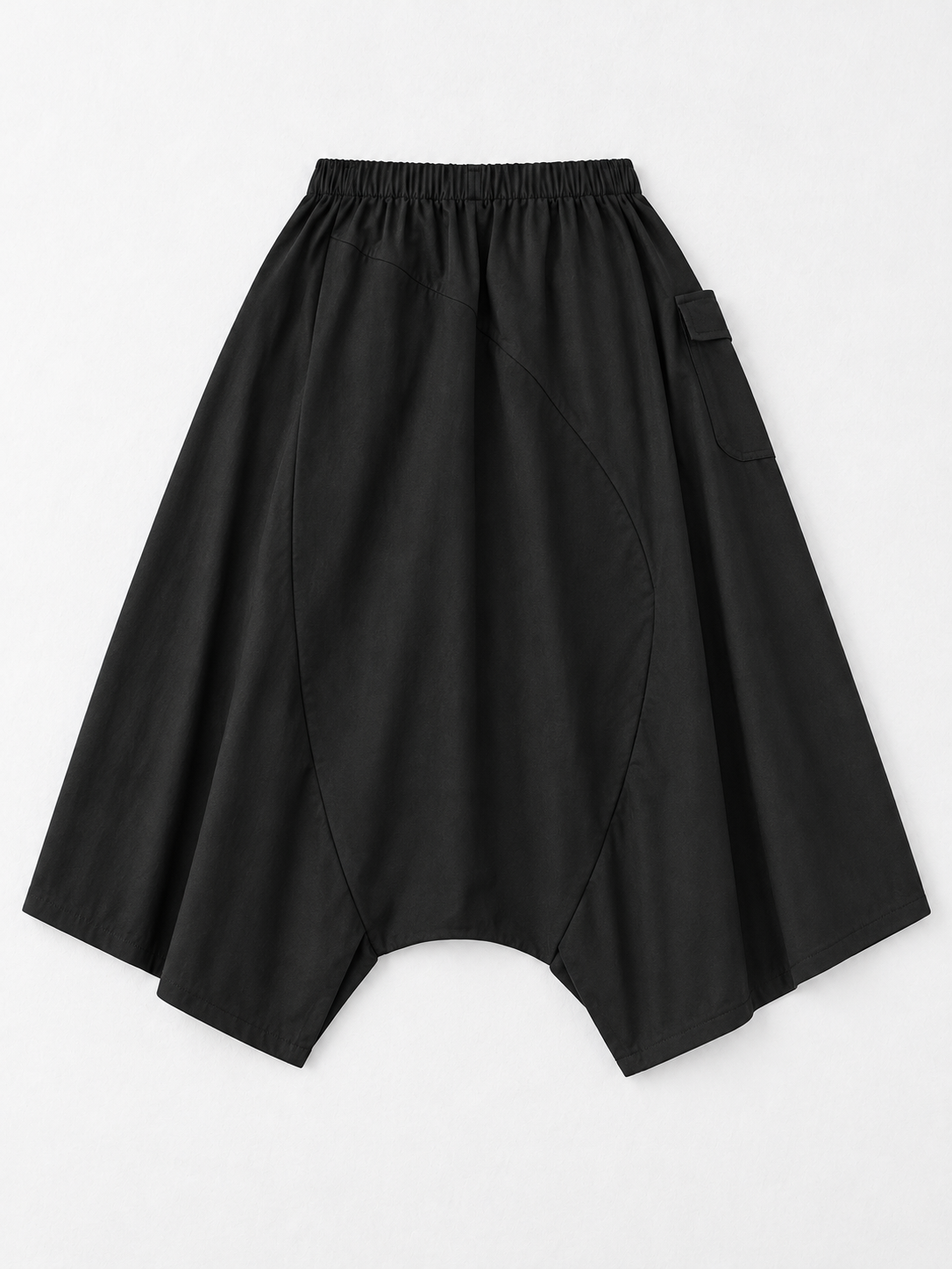Black · flat-back