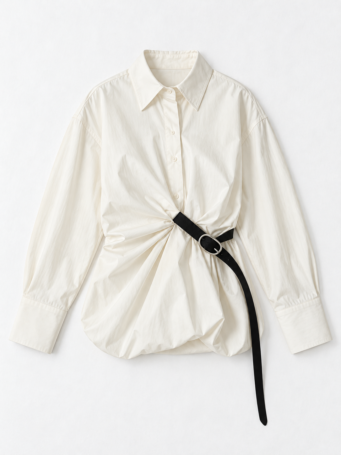 Beige · flat-front