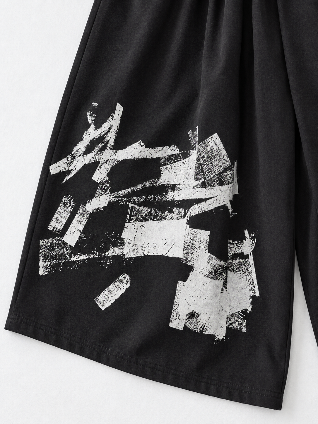 Graphic Wide-Leg Trousers · detail-1