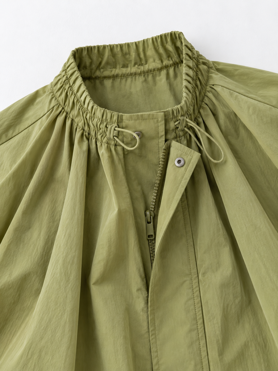 Drawstring Volume Jacket · detail-1