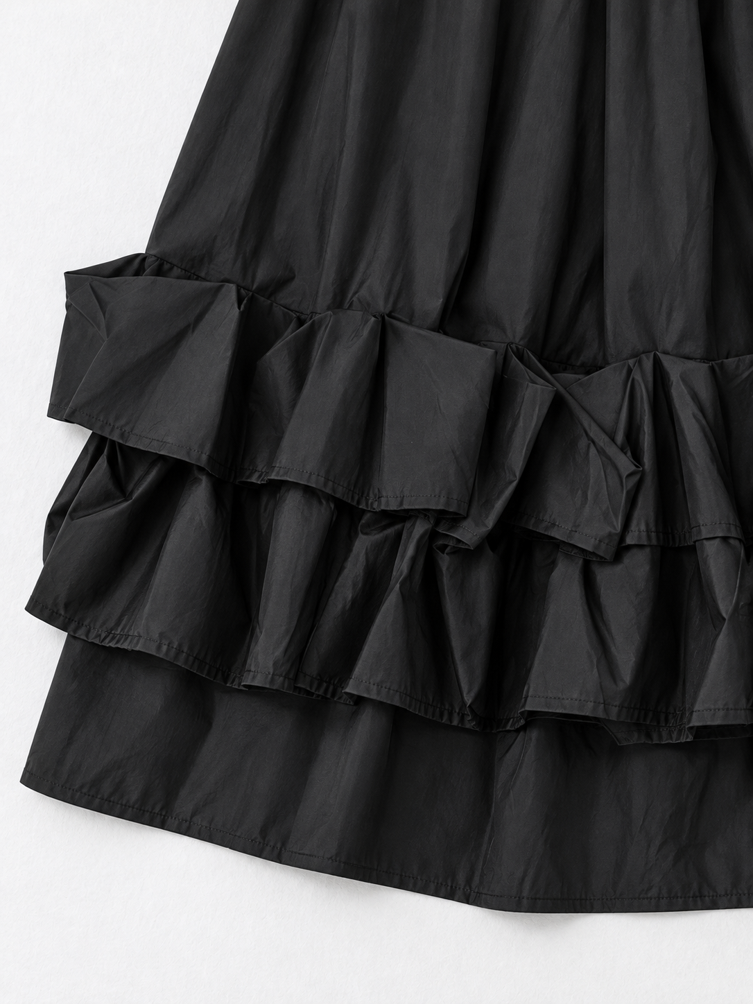 Double-Ruffle Midi Skirt · detail-2