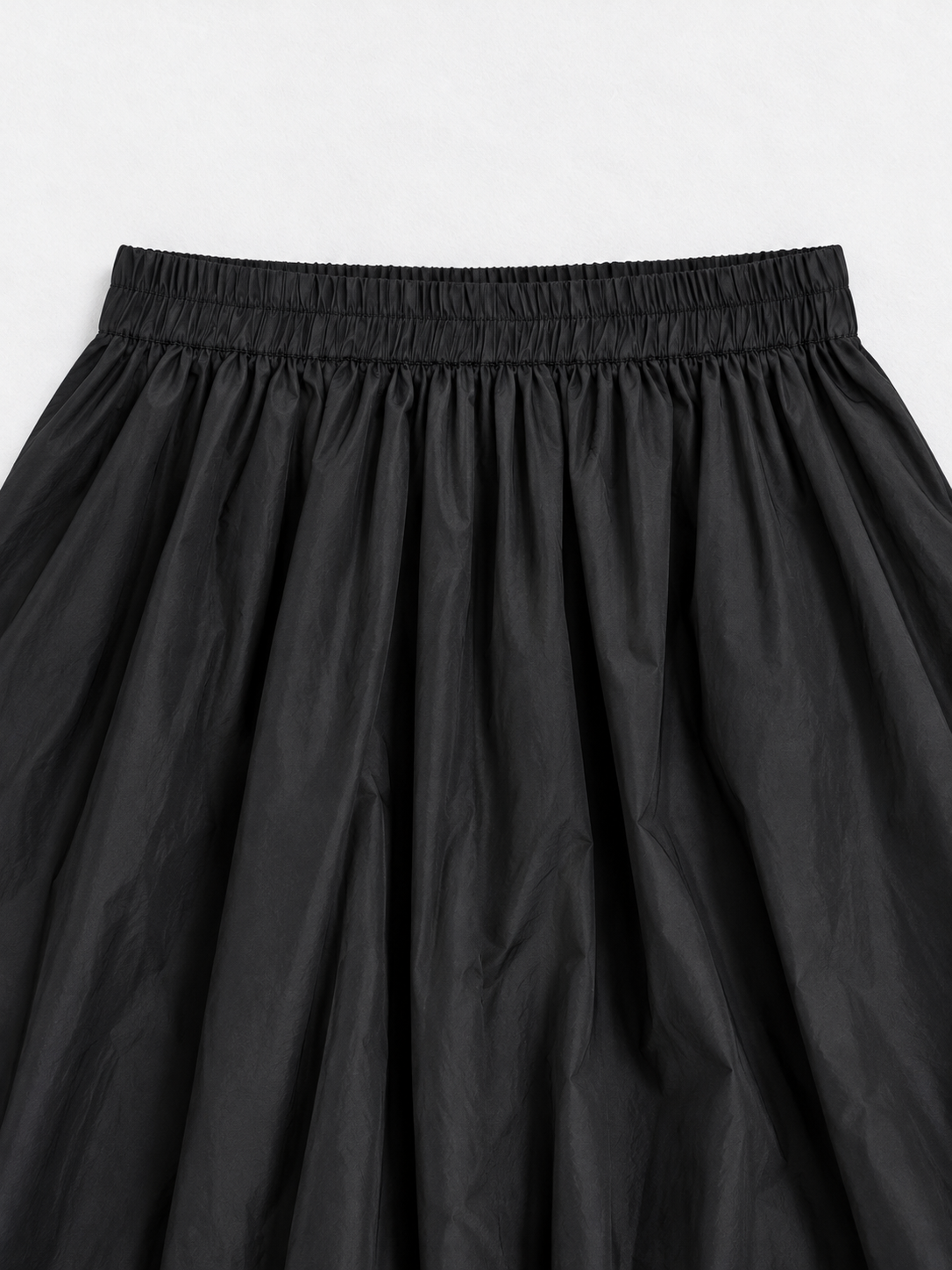 Double-Ruffle Midi Skirt · detail-1