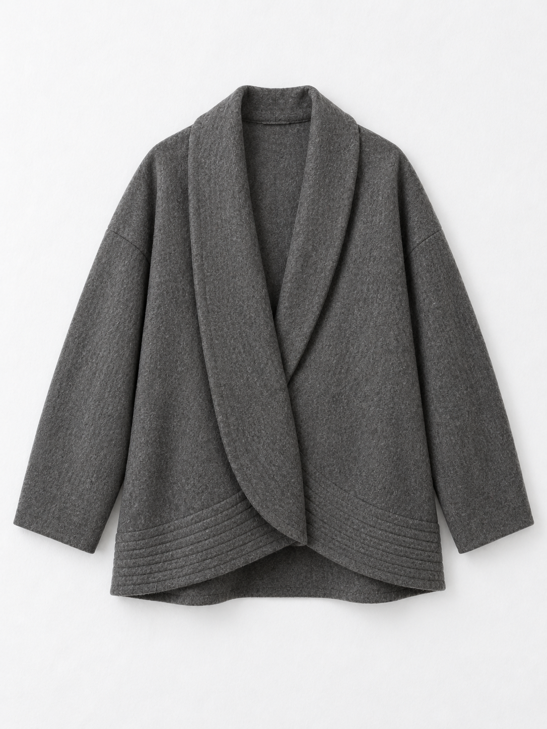 gray · flat-front