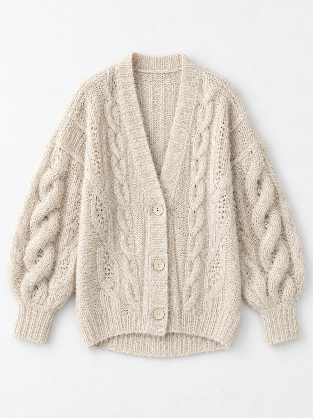 oat color · flat-front