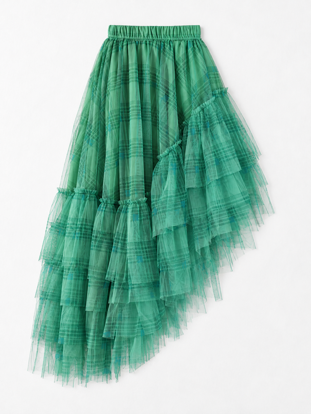 light green · flat-front