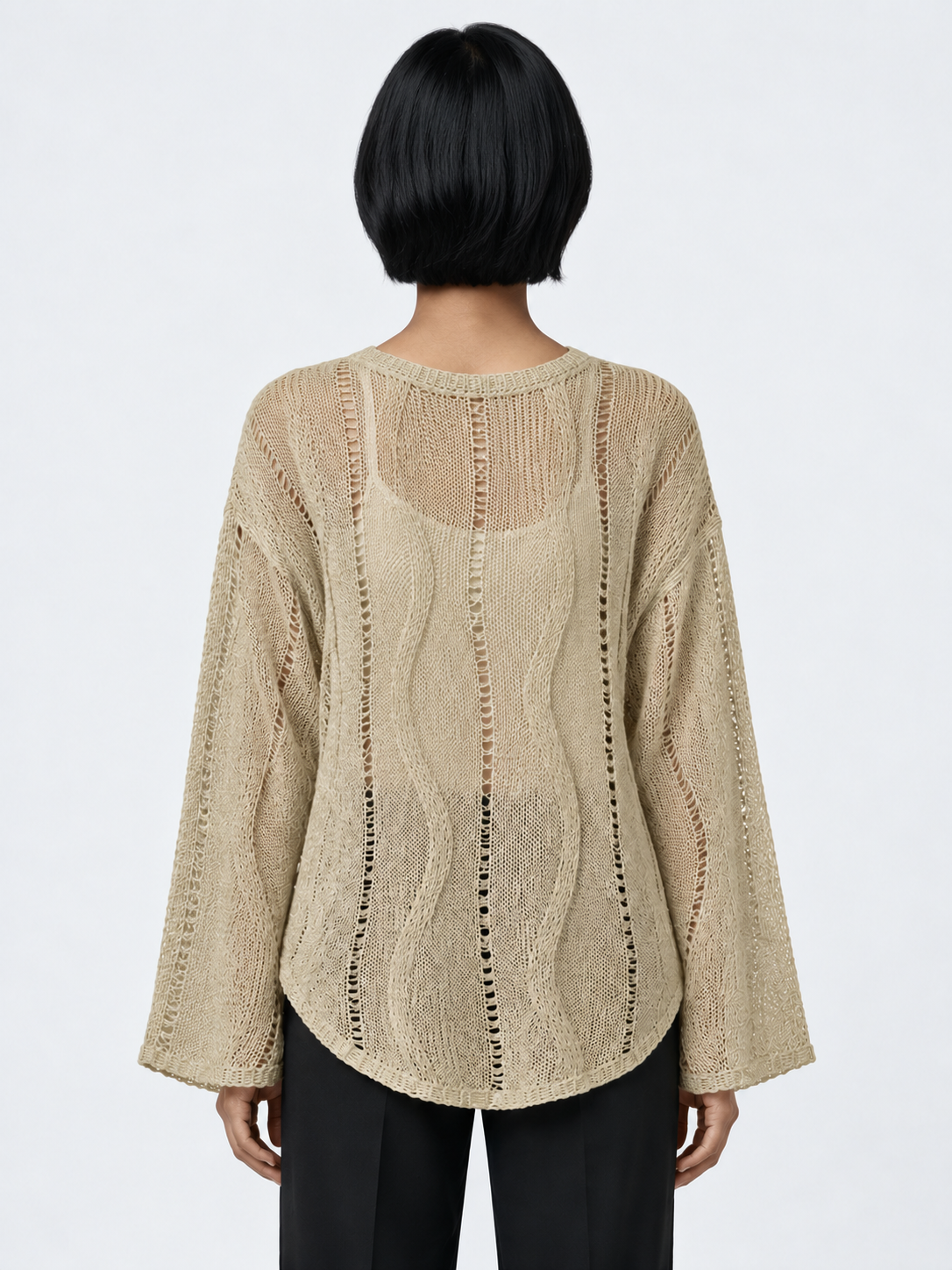 Khaki · model-back