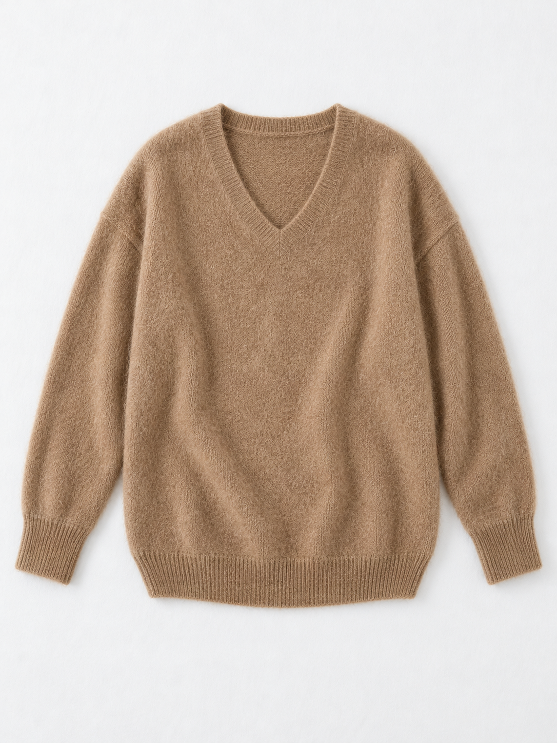 khaki · flat-front