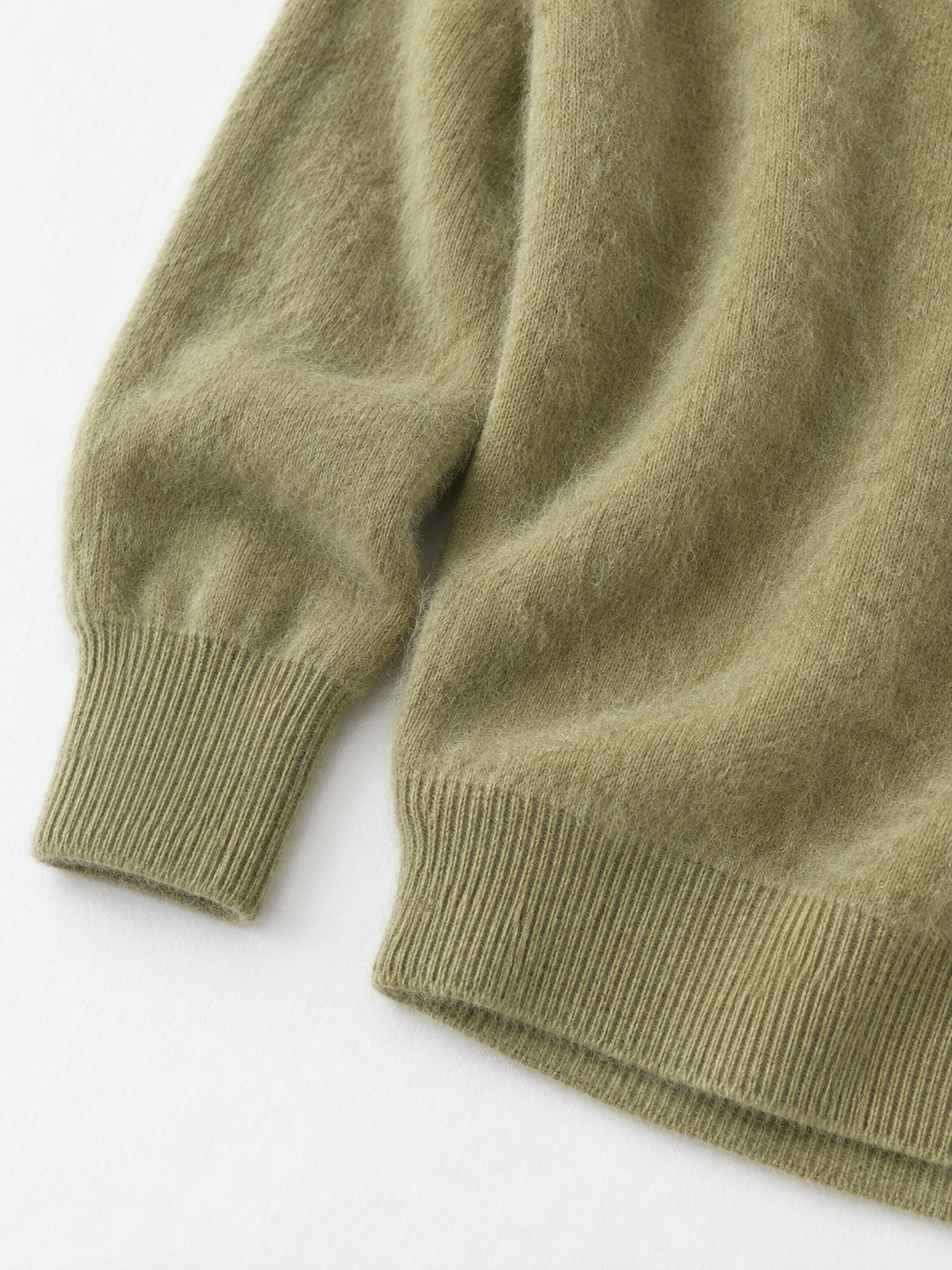 Soft V-Neck Knit Sweater · detail-2