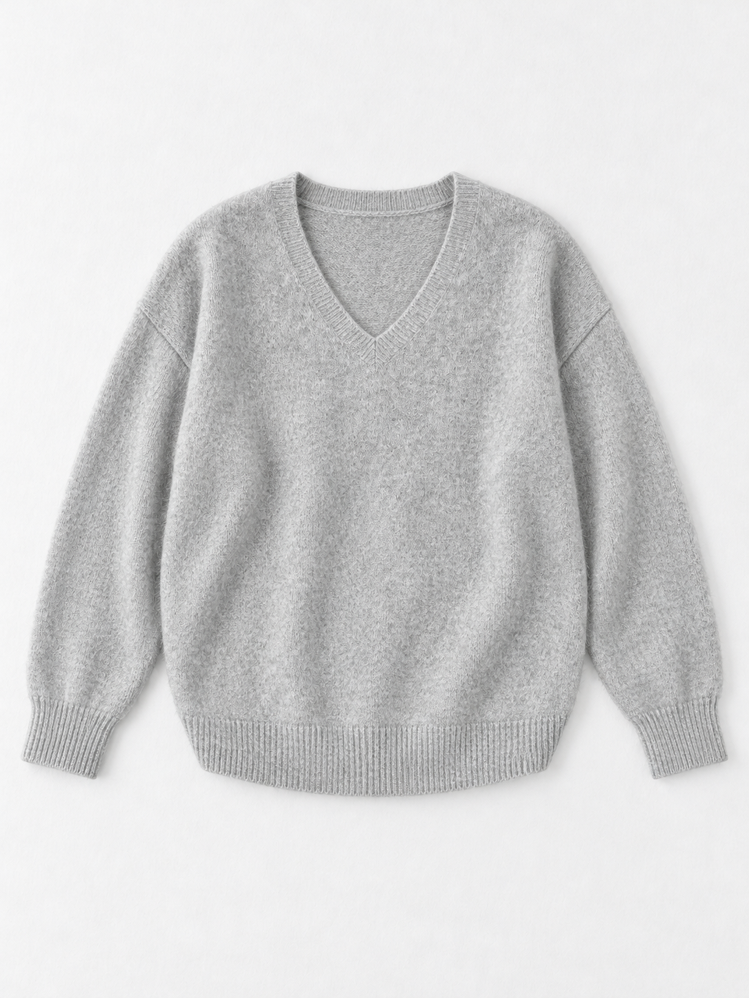 light gray · flat-front
