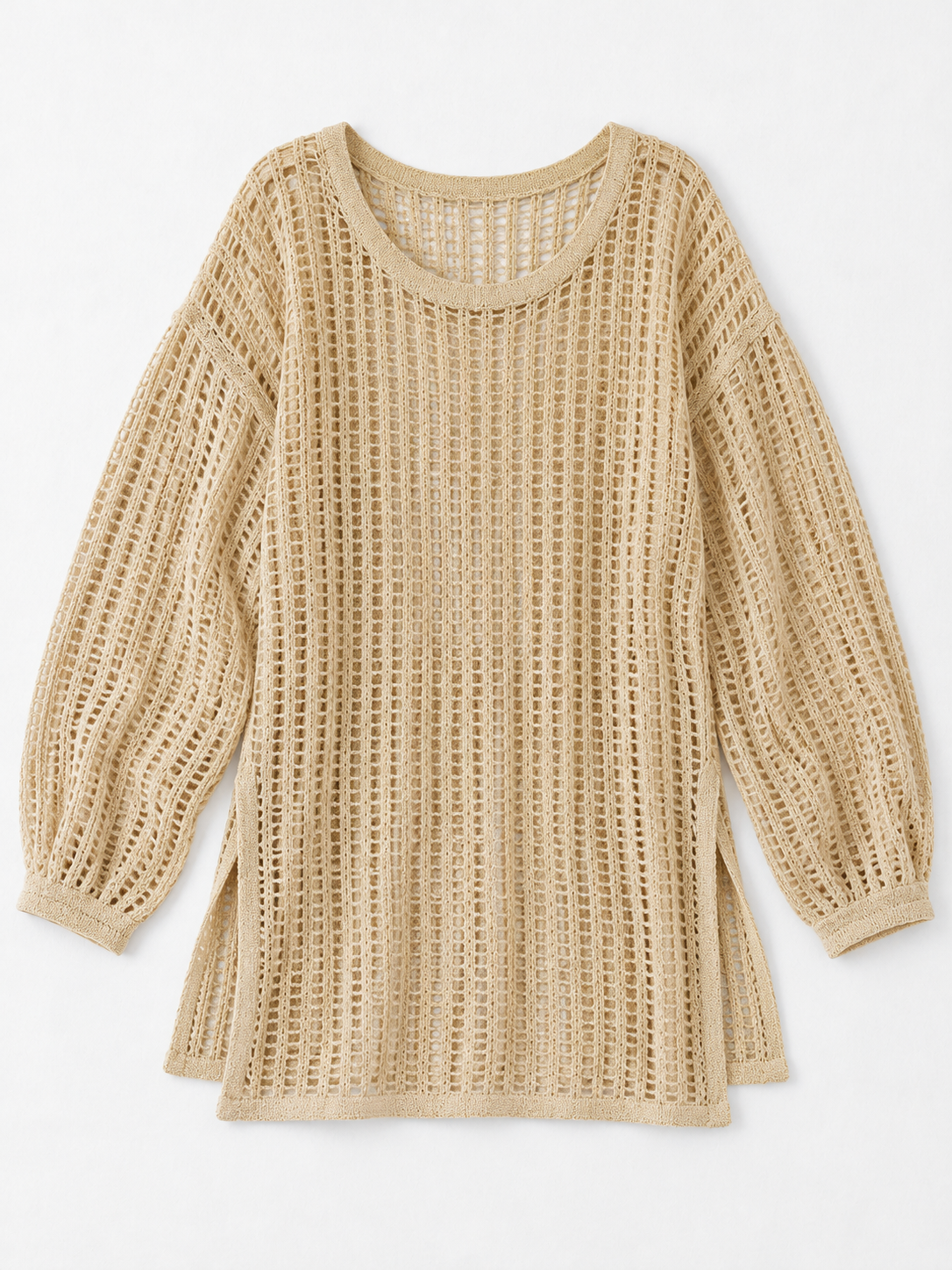 Apricot · flat-front