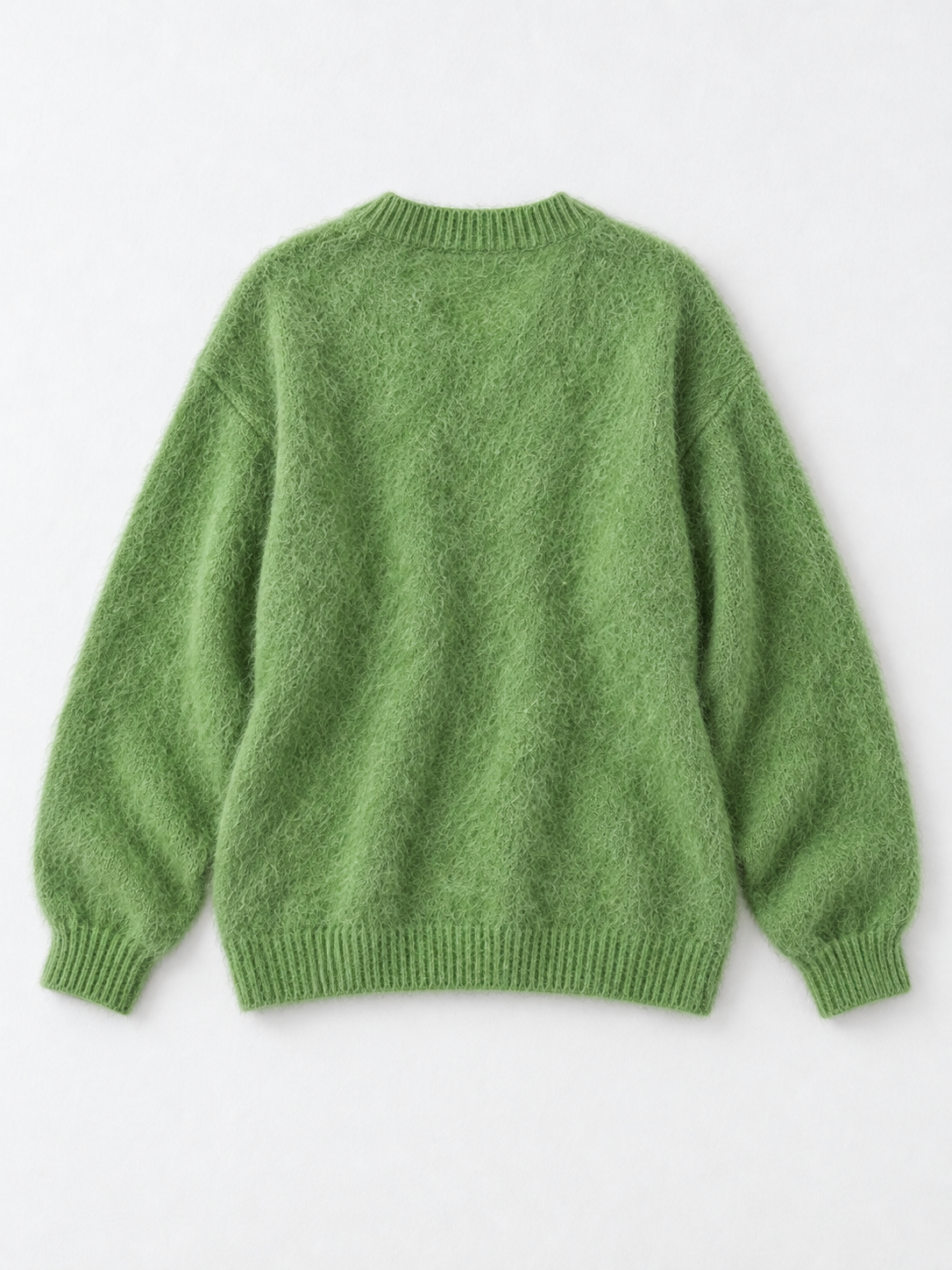 Textured V-Neck Sweater · flat-back