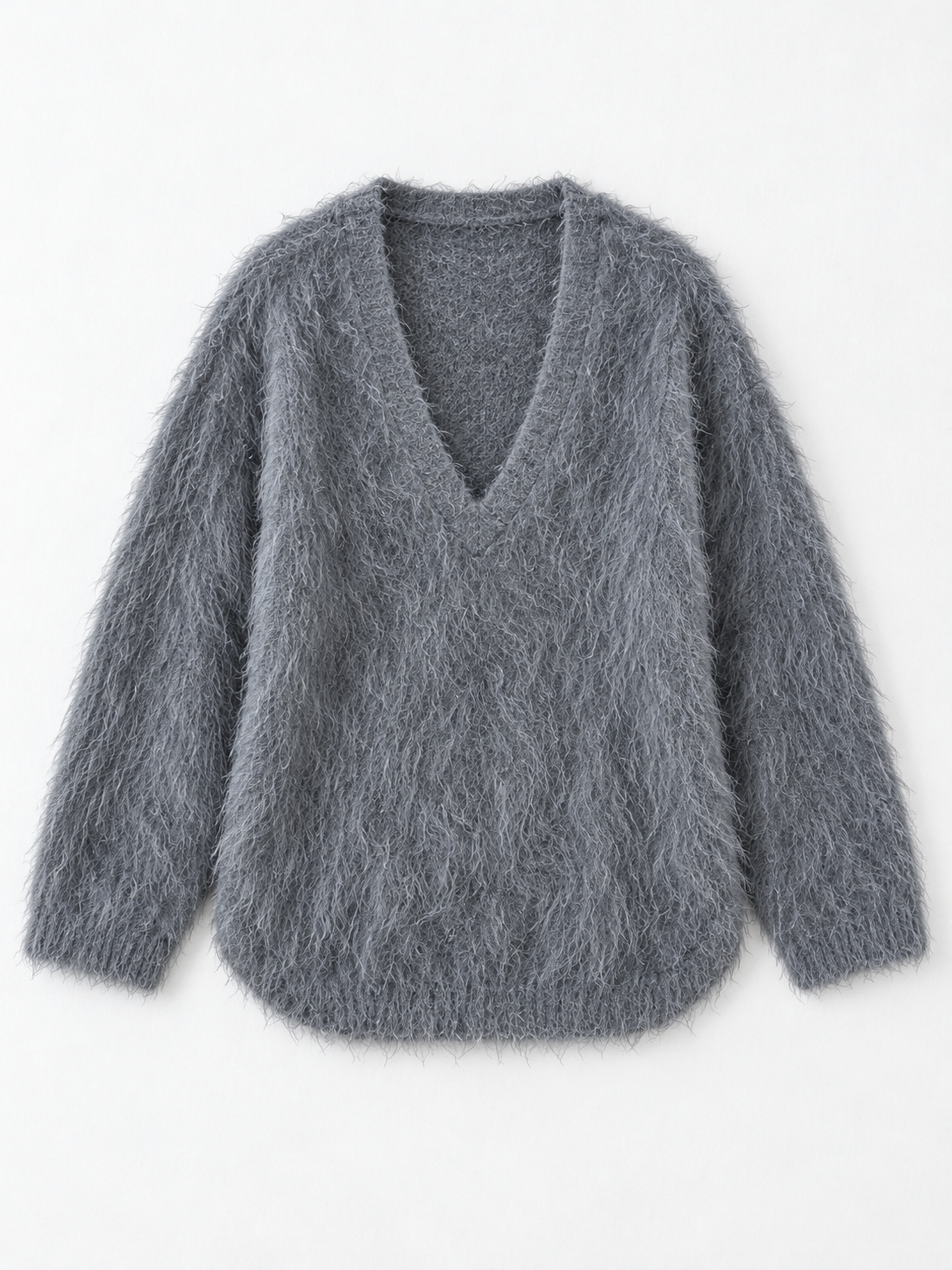 gray · flat-front