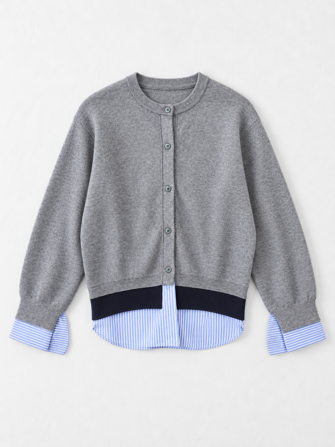 gray · flat-front