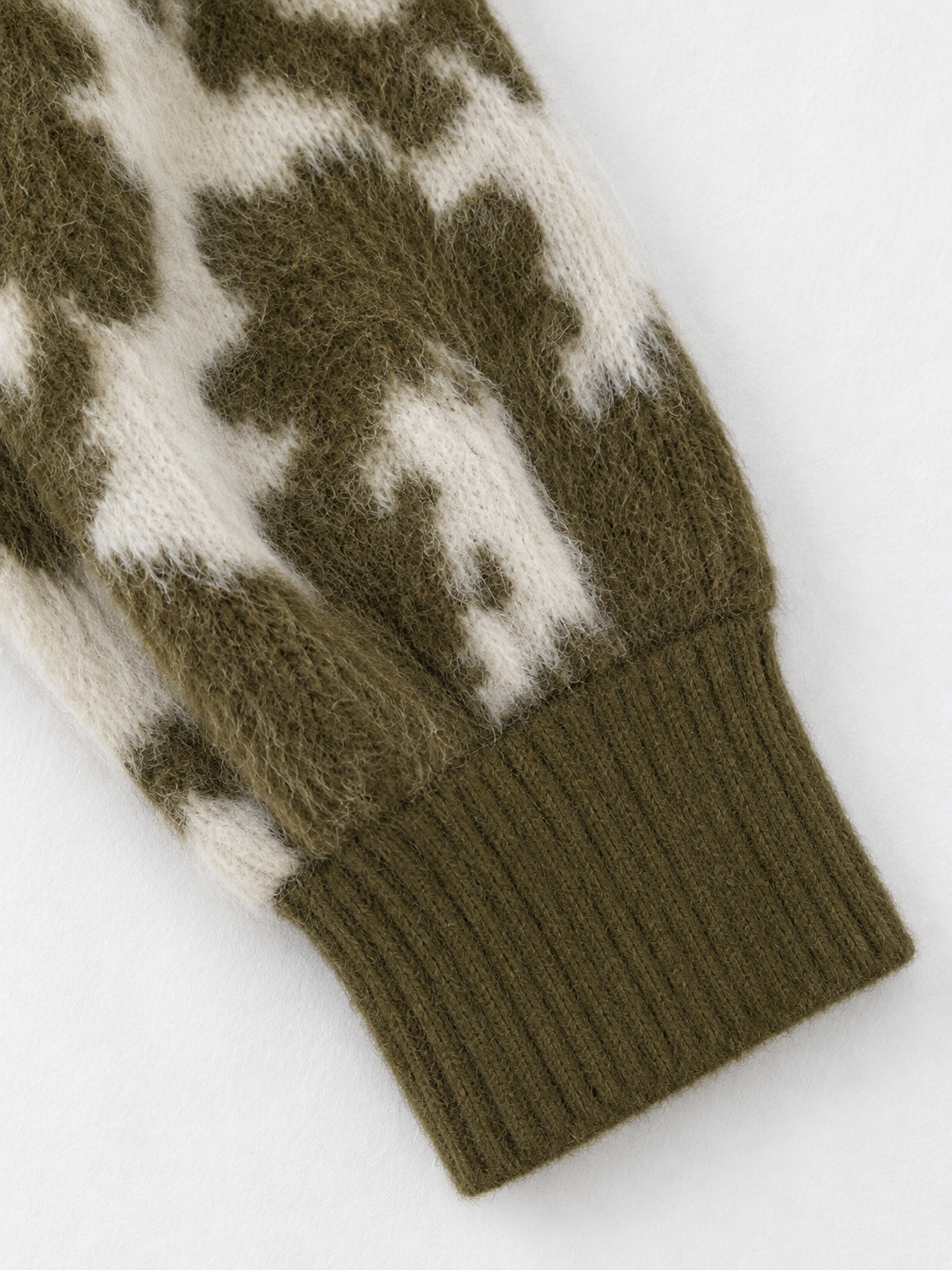 Abstract Intarsia Knit Sweater · detail-2