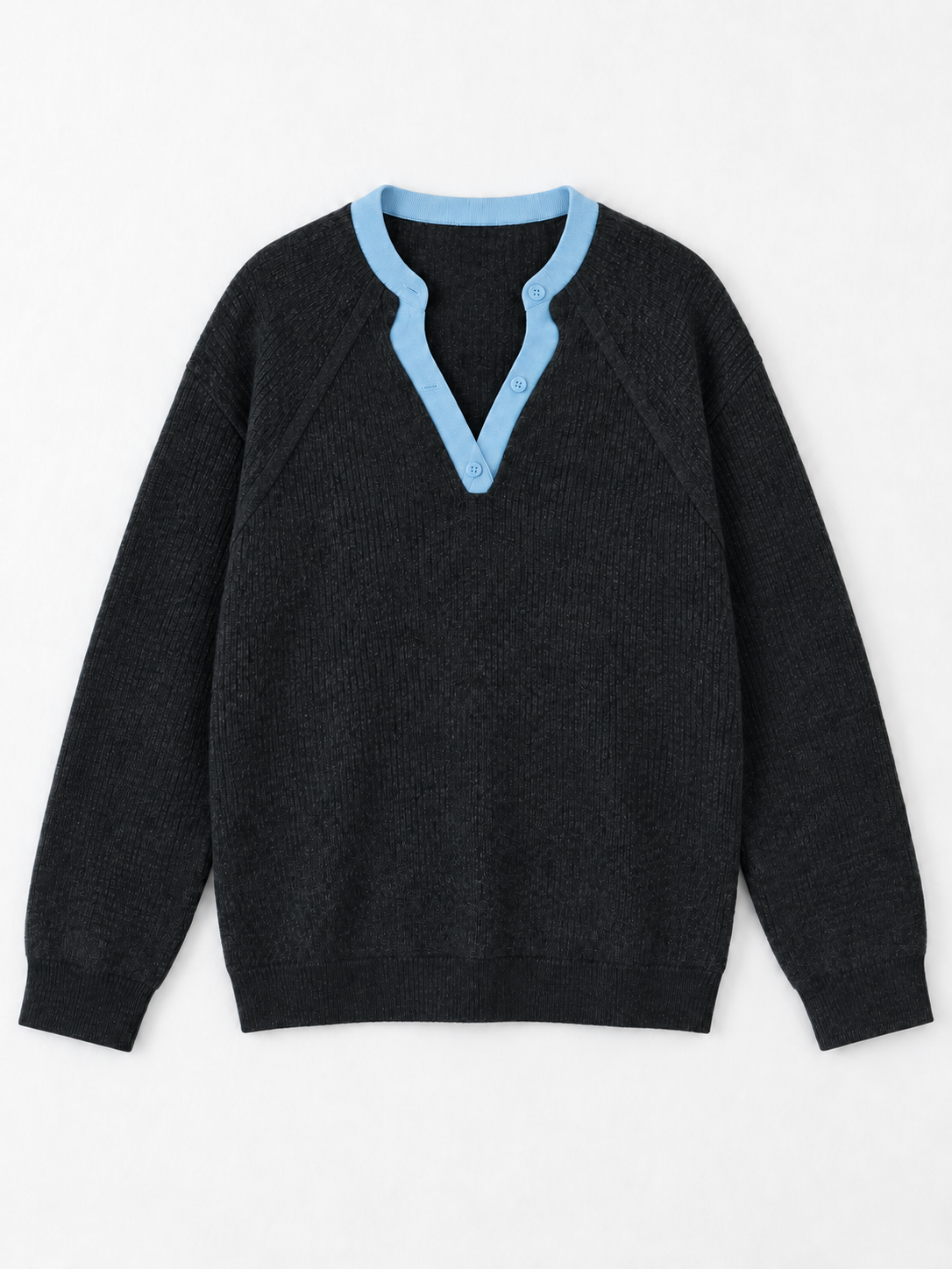 dark gray · flat-front