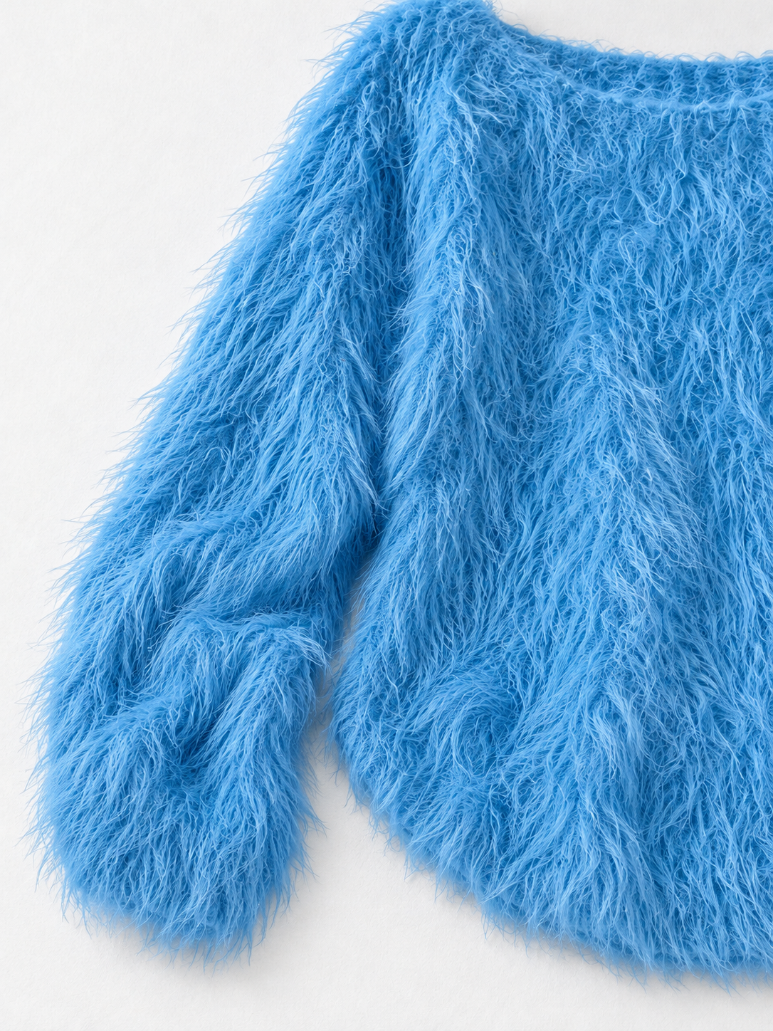 Long-Fibre Boatneck Sweater · detail-2