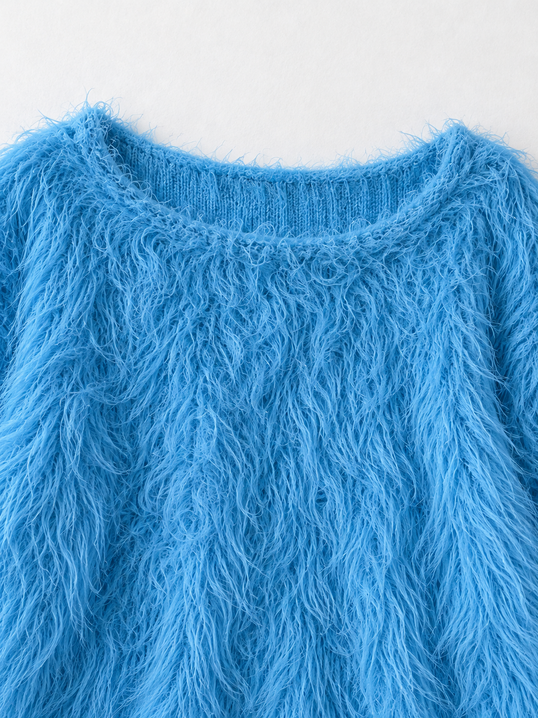Long-Fibre Boatneck Sweater · detail-1