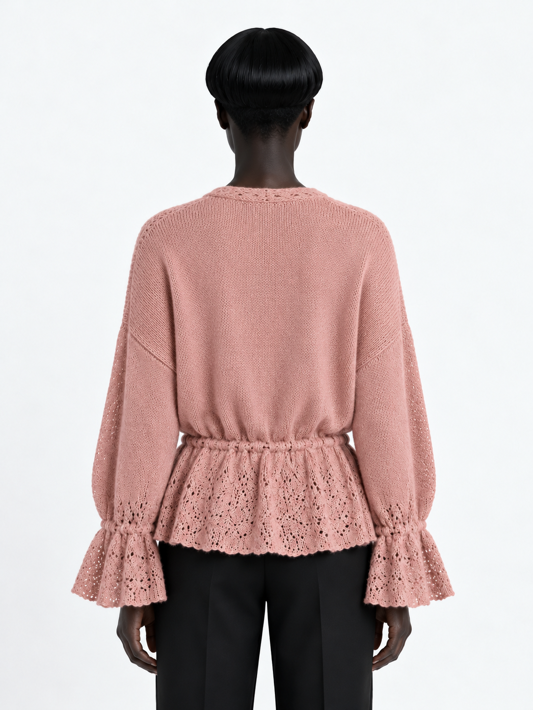pink color · model-back